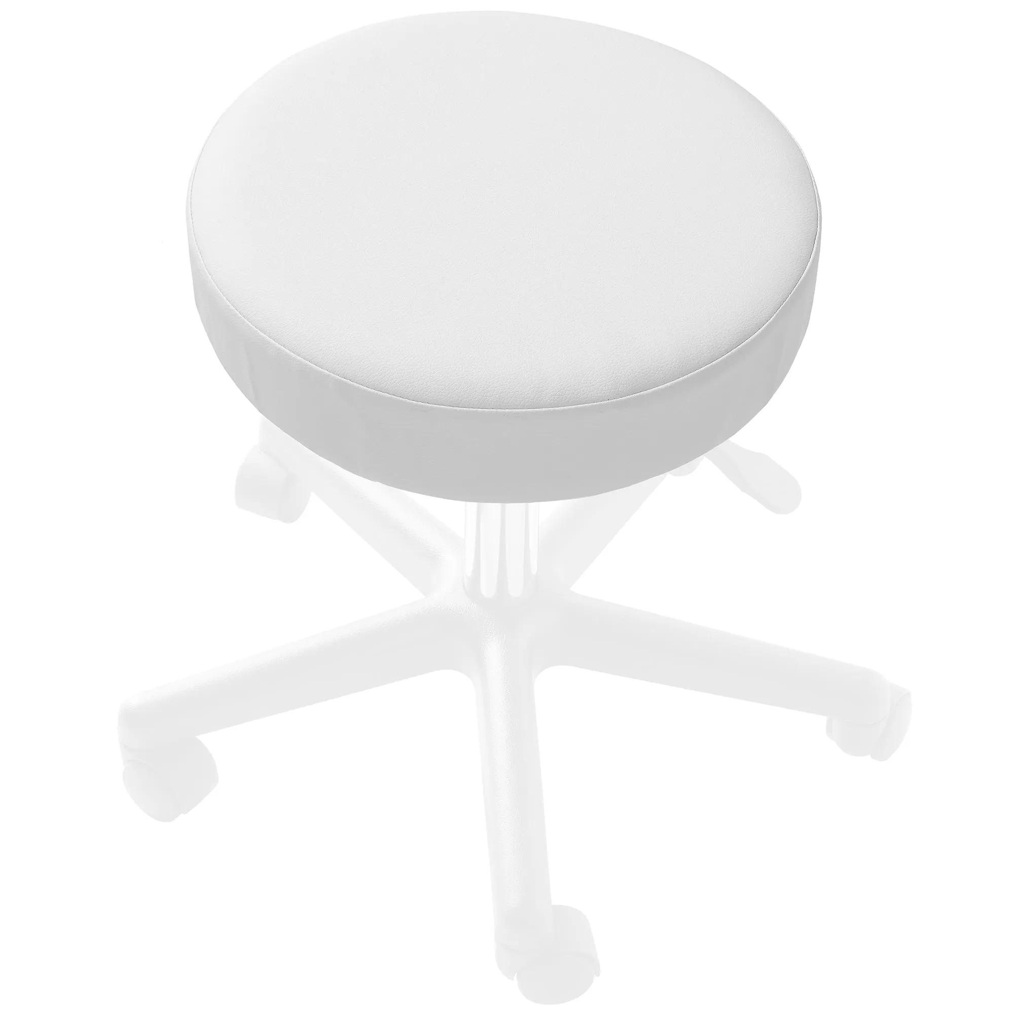 2-Pk Round Stool Seat Cover, Slipcover for Swivel Chair