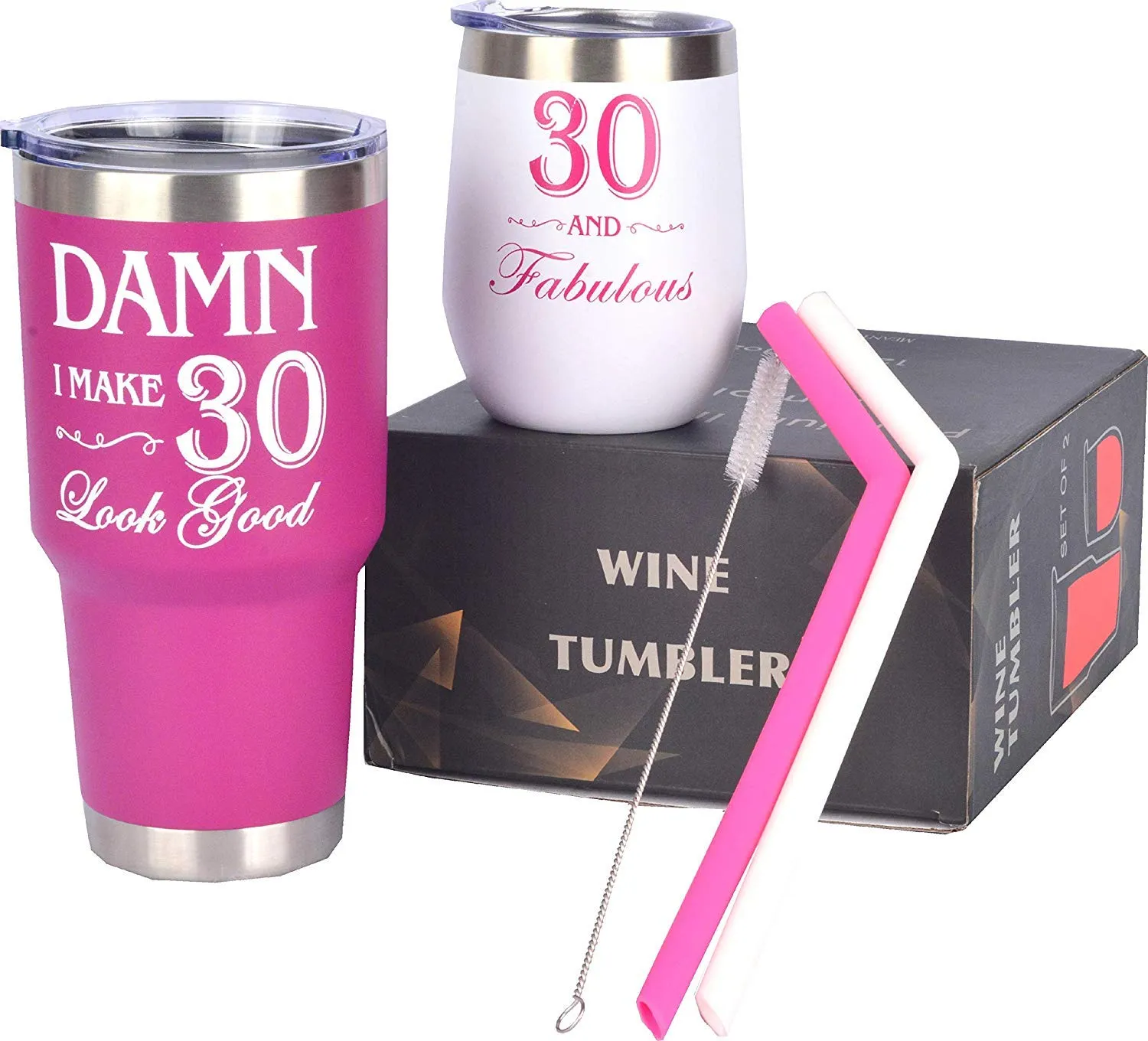 30th Birthday Gifts for Women, 30 and Fabulous Tumbler, 30 and Fabulous Tumbler for Women