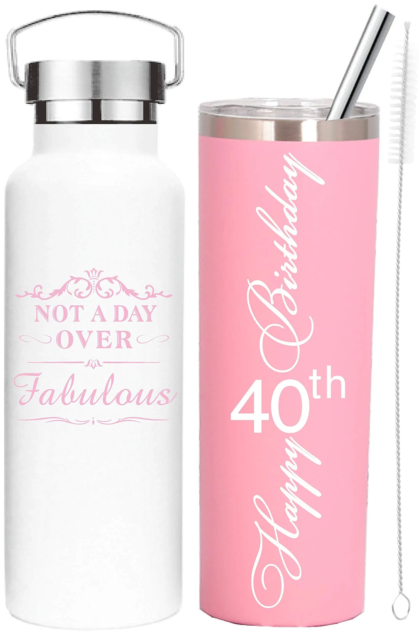 40th Birthday Gifts for Woman, 40th Birthday Tumbler, 40th Bday Gifts for Women, 40th