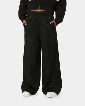 Adidas Women's All Over Print Trackpants Black