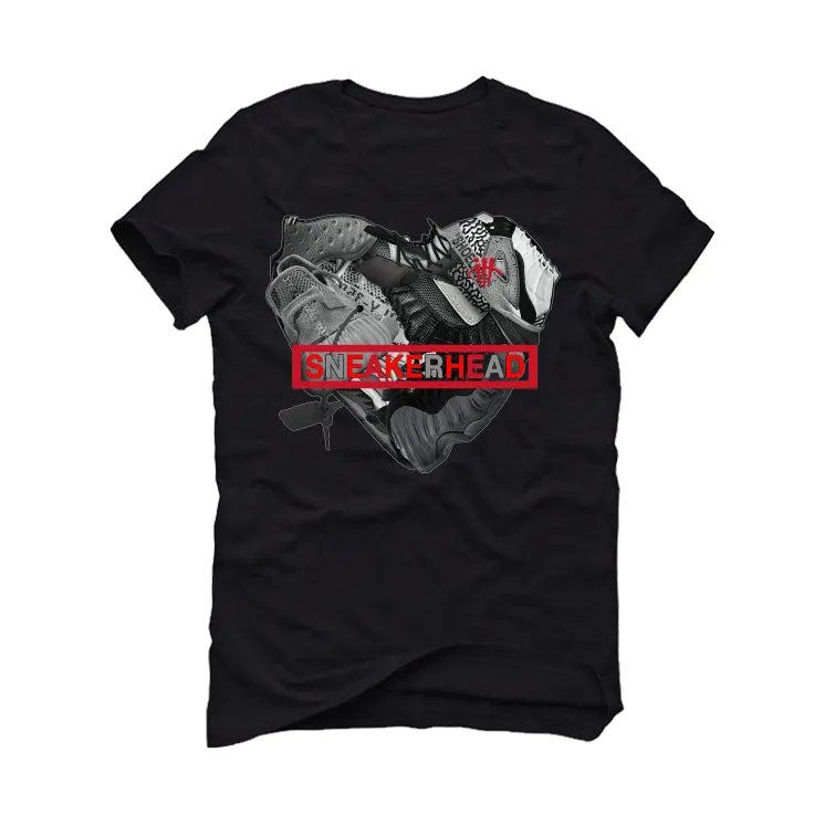 Air Jordan 11 “Cherry” Black T-Shirt (SNEAKERHEART)