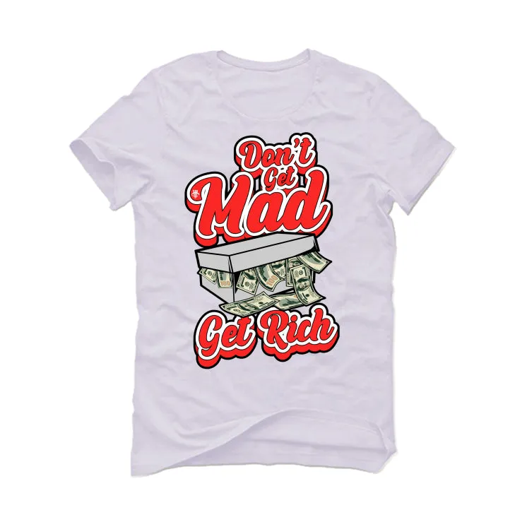 Air Jordan 11 “Cherry” White T-Shirt (Don't get mad get rich)