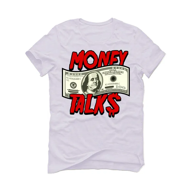 Air Jordan 11 “Cherry” White T-Shirt (MONEY TALKS)