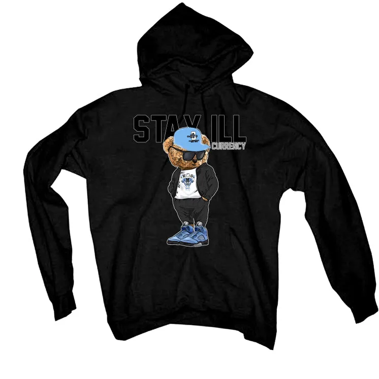 Air Jordan 5 “UNC” Black T-Shirt (Stay ill Bear)