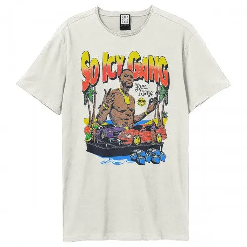 Amplified Unisex Adult So Icy Gang Gucci Mane T-Shirt