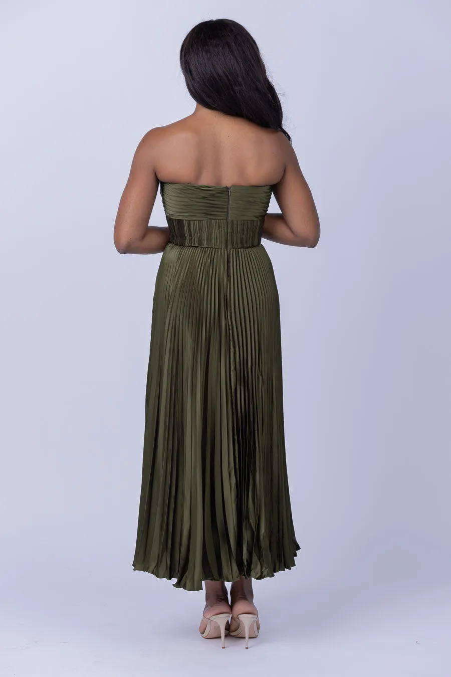 Amur Belle Dress in Olive