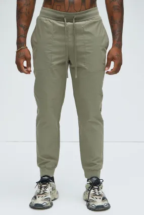 Ansel Tech Train Jogger - Olive