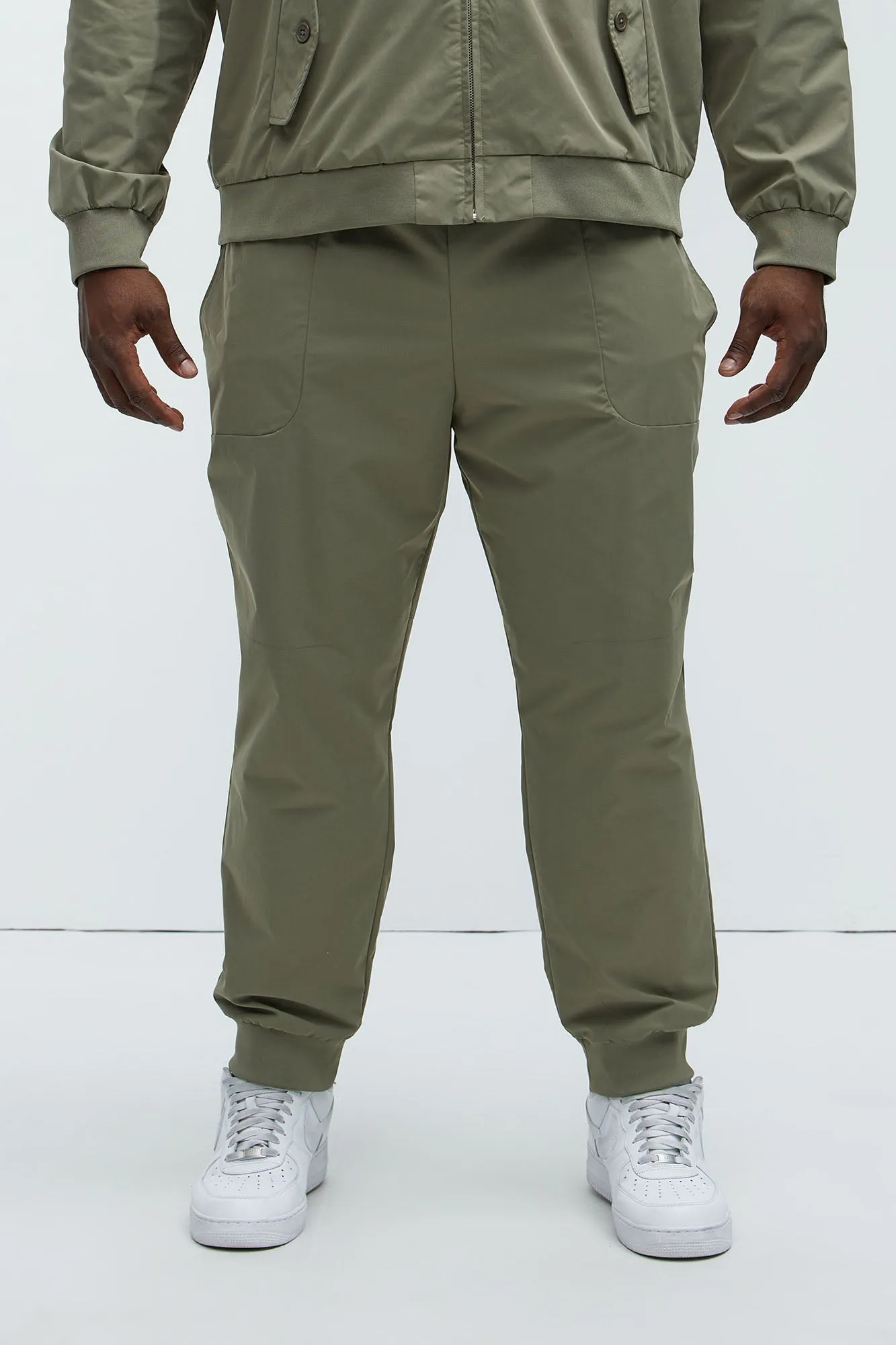 Ansel Tech Train Jogger - Olive