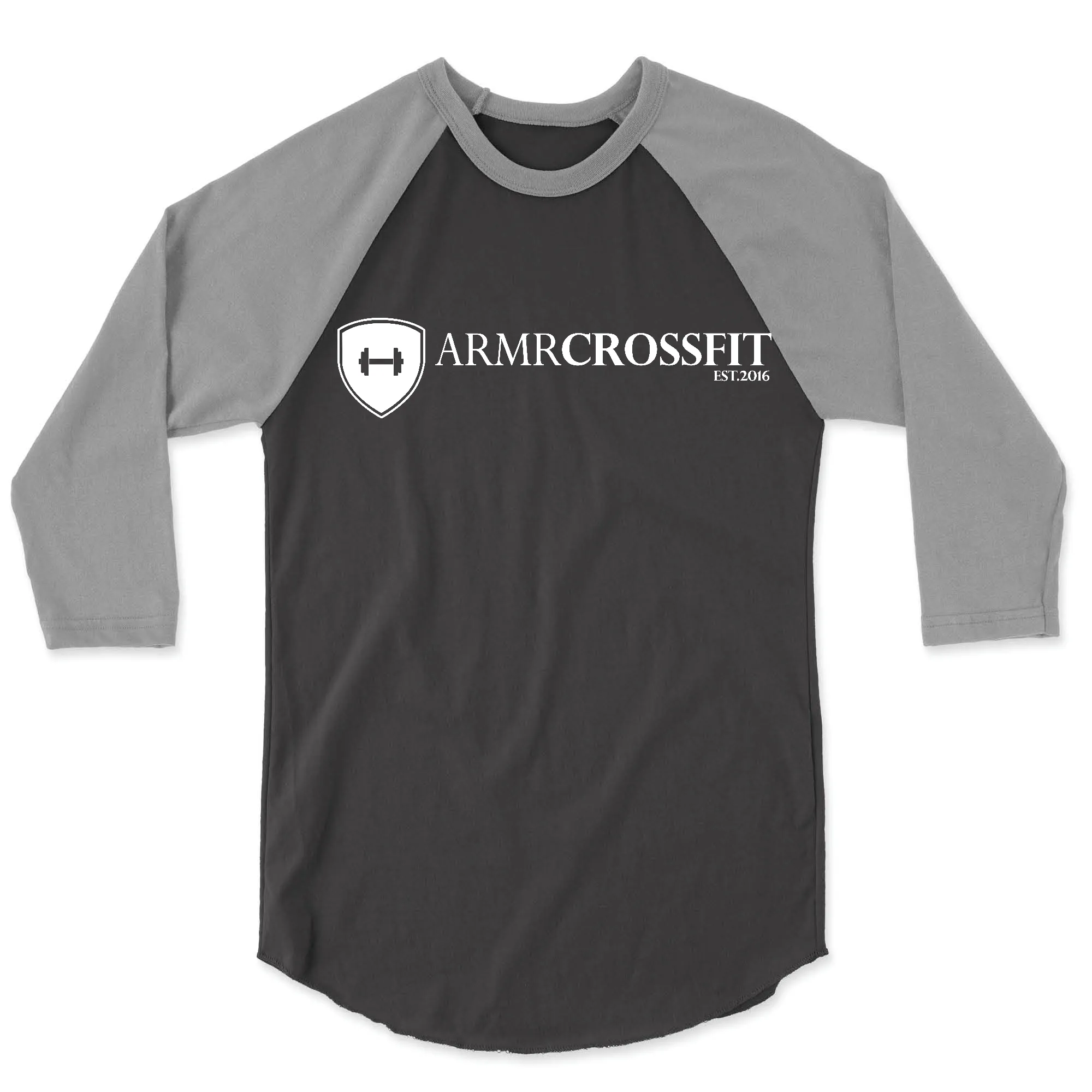 ARMR CrossFit White - Mens - 3/4 Sleeve