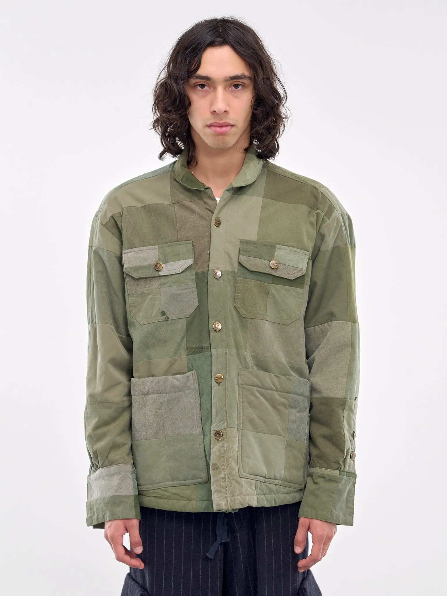 Army Patchwork Jacket (JM039-ARMY)