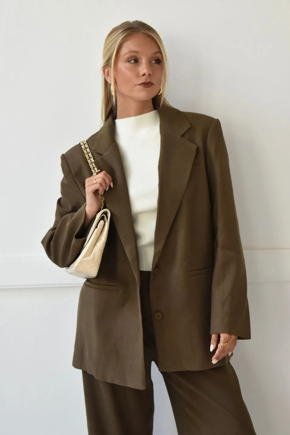 Autumn blazer - olive