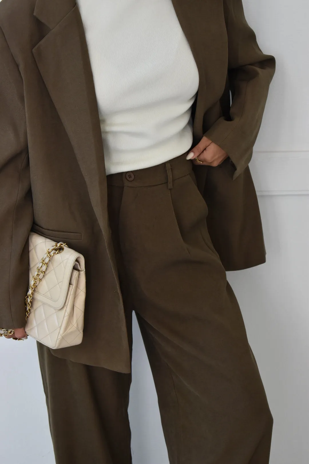 Autumn pantalon - olive