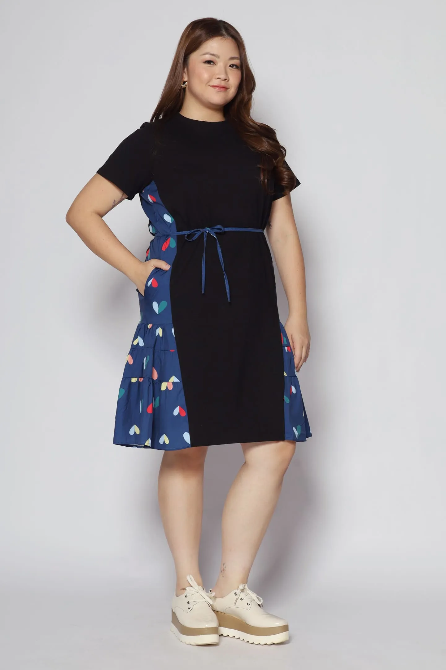 Ava Dress in Hearts