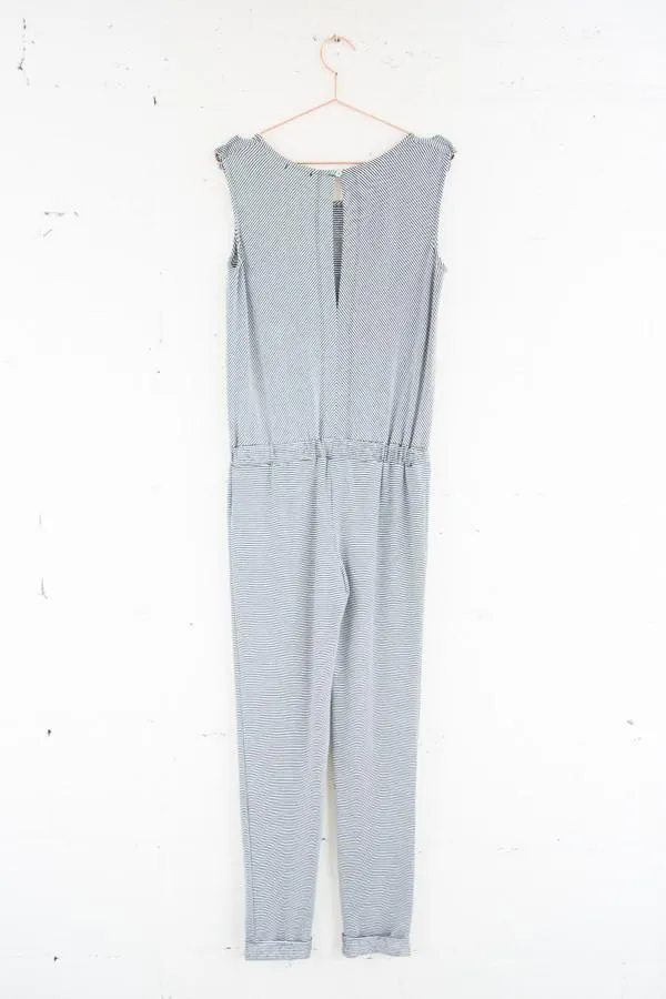 Aveda Striped Jumpsuit