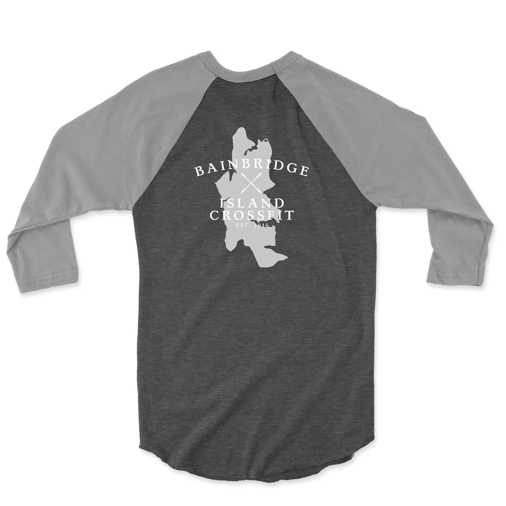 Bainbridge Island CrossFit Standard Mens - 3/4 Sleeve