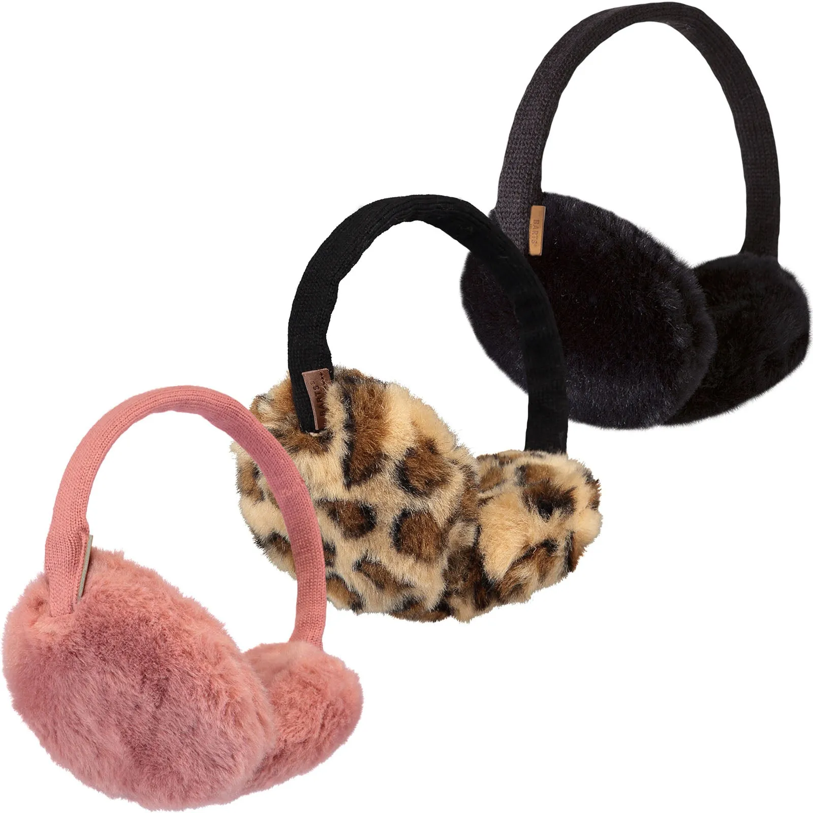 Barts Womens Plush Faux Fur Earmuffs Ear Warmers