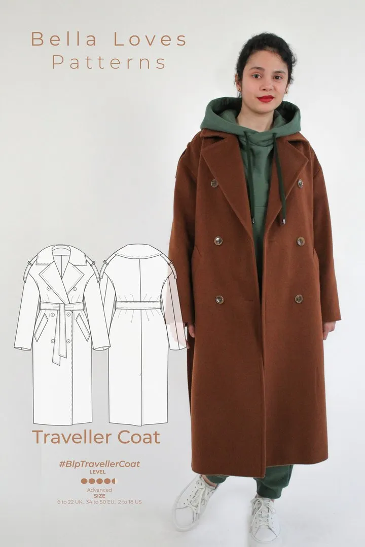 Bella Loves Patterns Traveller Coat