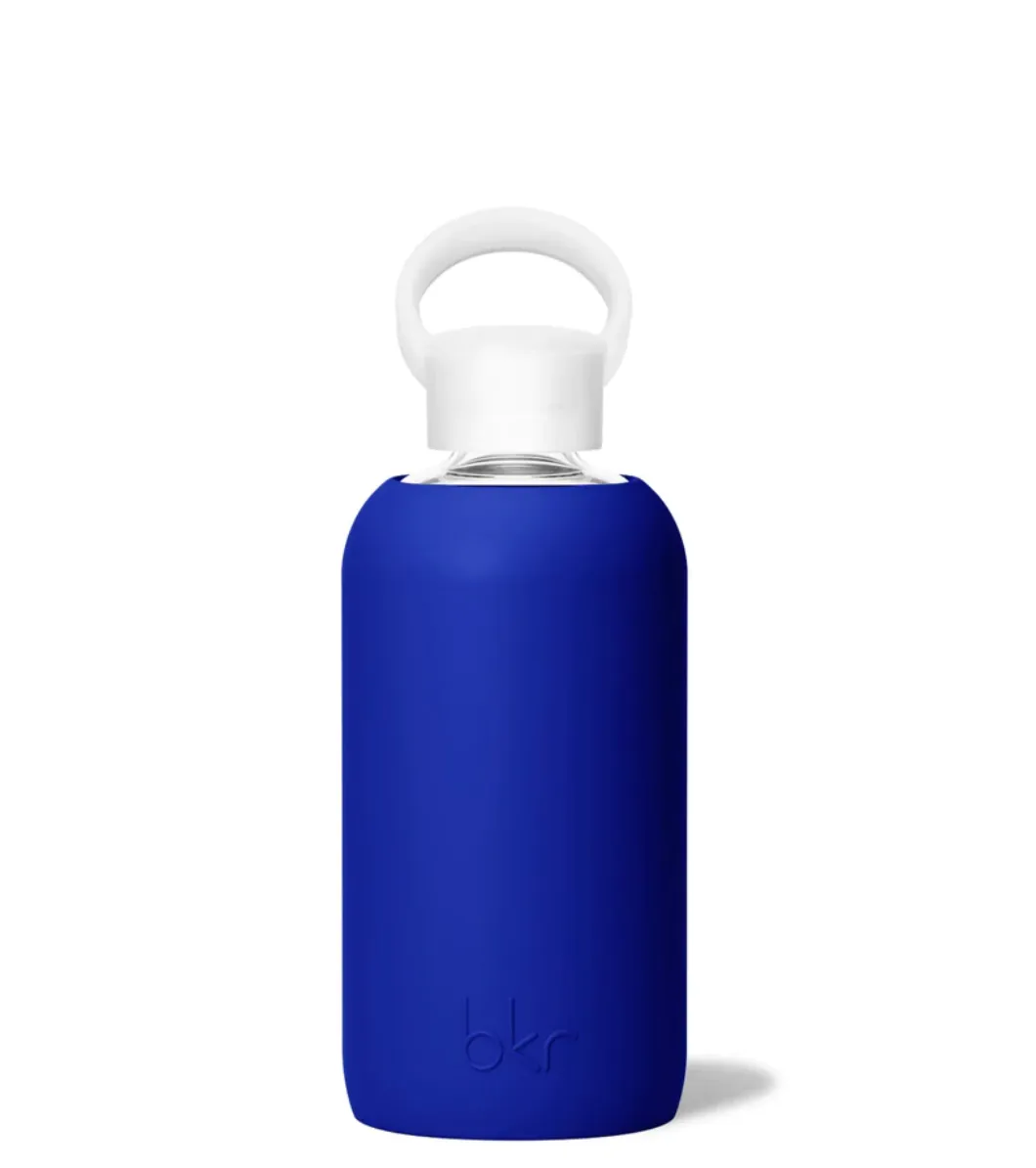 BKR | 500ml Glass   Silicone Water Bottle