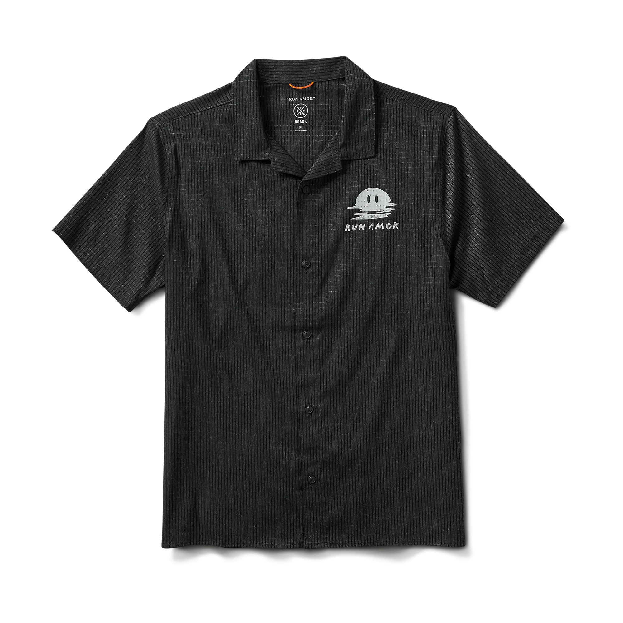 Bless Up Trail Button Up Shirt - Black