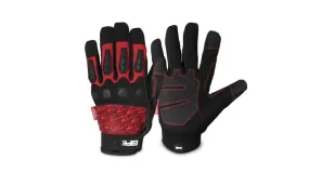 Body Armor 4x4 Trail Gloves -Black and Red, Unisex