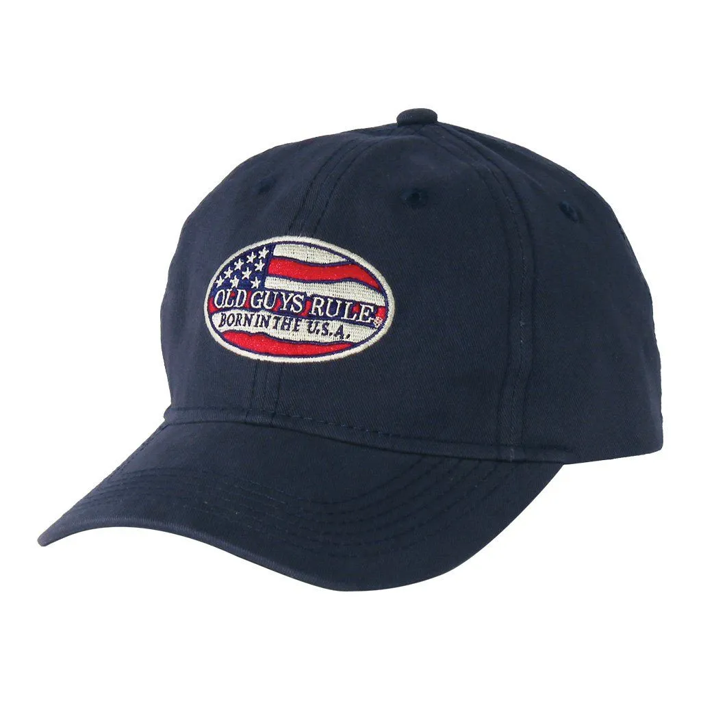 Born in the USA Baseball Cap (Navy)