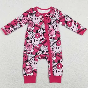 Boutique Baby Girls Rompers Valentines Jumpsuit LR0896