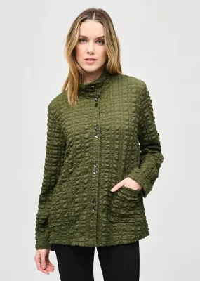 Bubble jacquard jacket