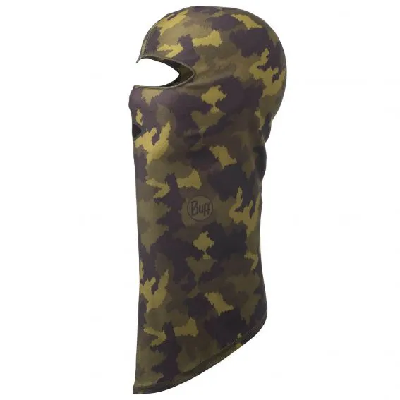 Buff Thermonet&#174; Balaclava Hunter Unisex Performanc Balaclava Green Camoflage