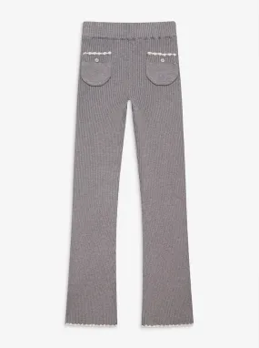 Camden Knit Pants in Heather Grey