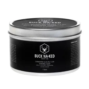 Canadian Glacial Clay Shaving Soap 118 mil. by The Buck Naked Soap Company