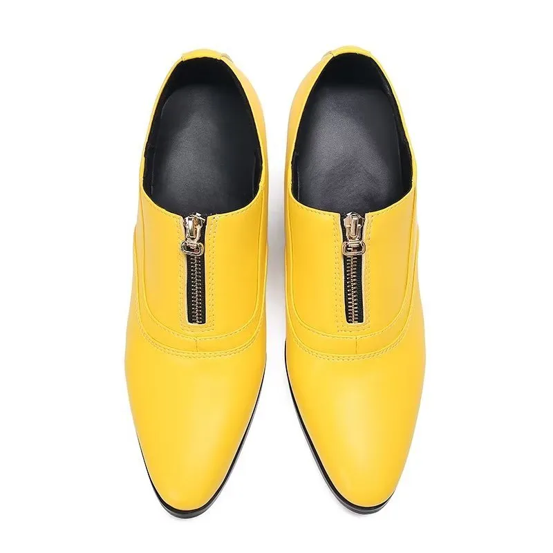 Chic Genuine Leather Slip-on Dress Shoes