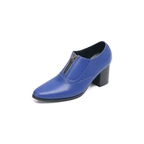 Chic Genuine Leather Slip-on Dress Shoes