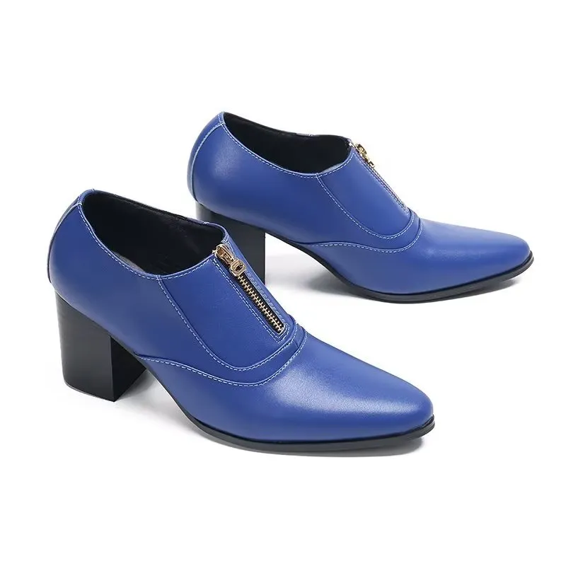 Chic Genuine Leather Slip-on Dress Shoes