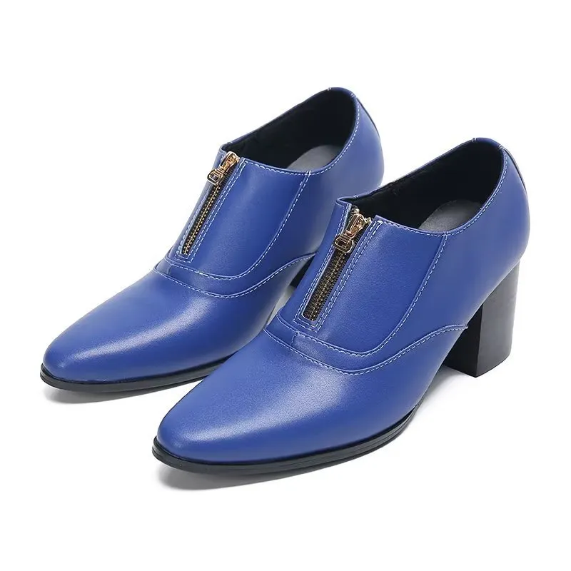 Chic Genuine Leather Slip-on Dress Shoes