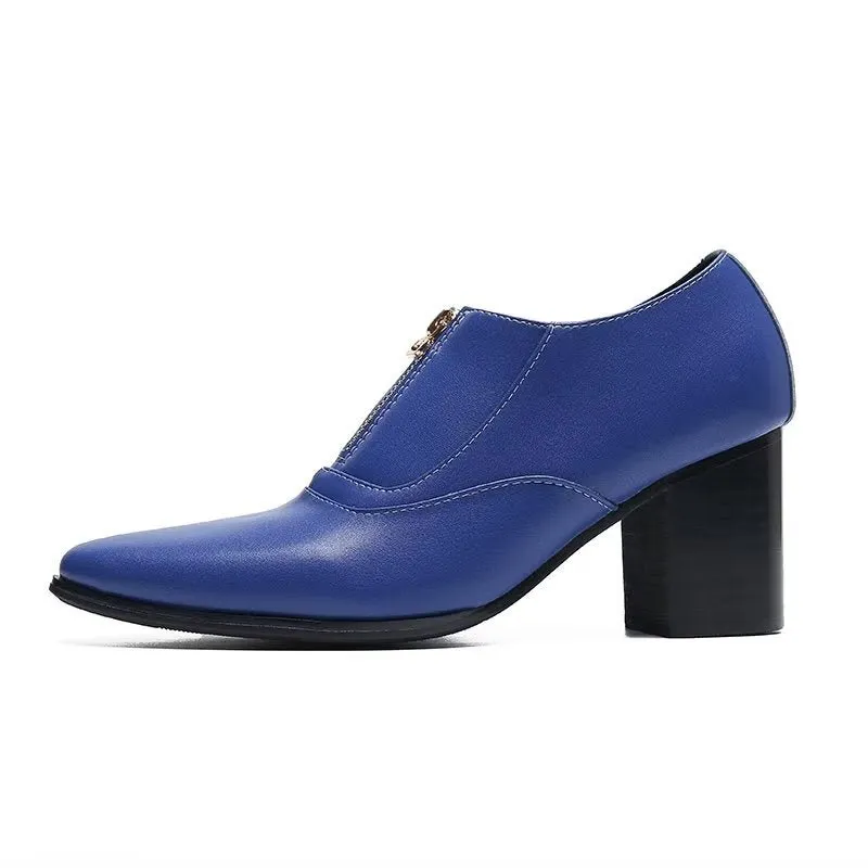 Chic Genuine Leather Slip-on Dress Shoes