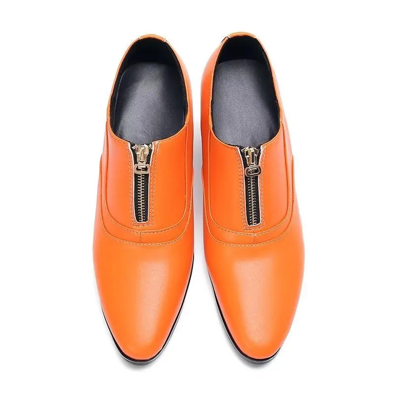 Chic Genuine Leather Slip-on Dress Shoes