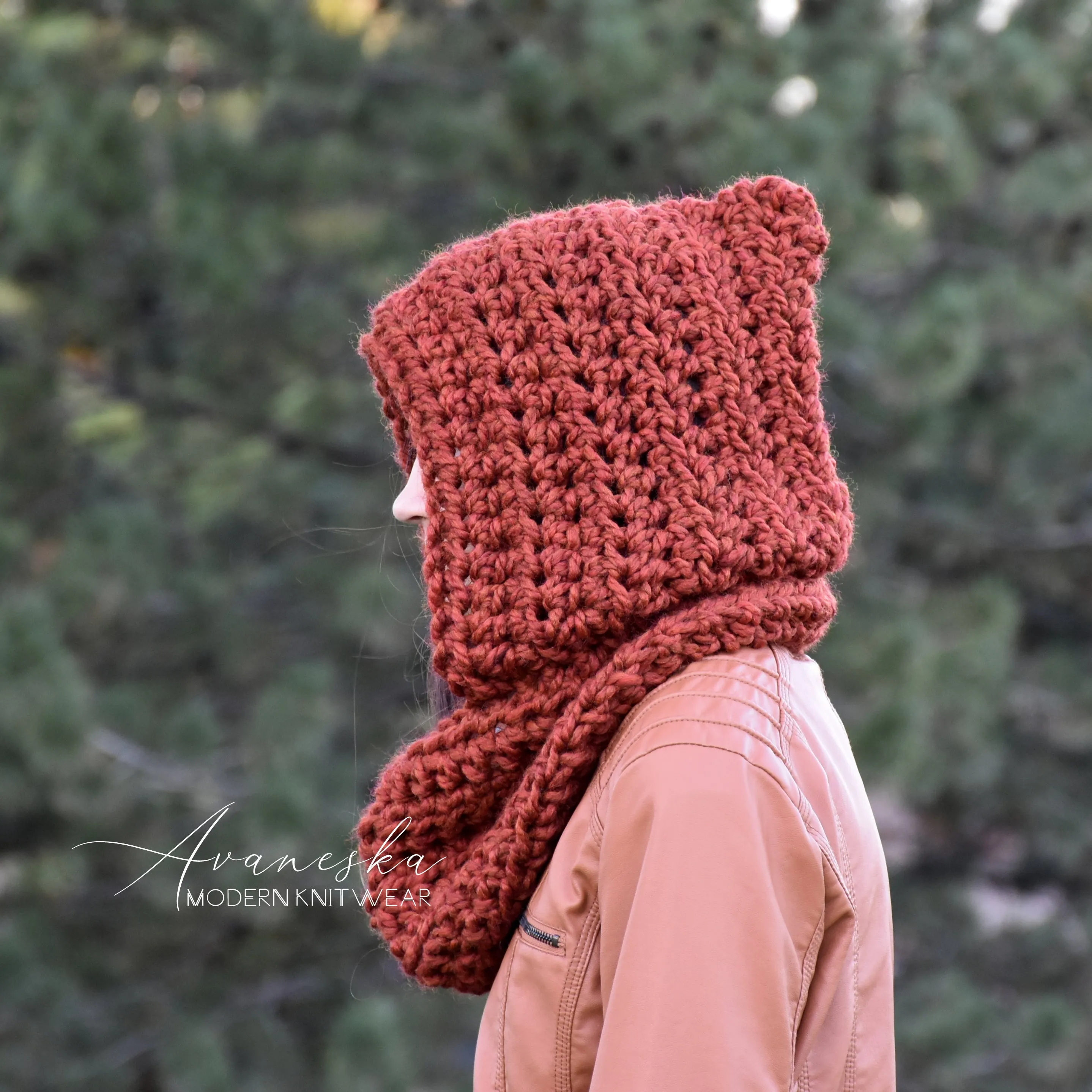 Chunky Hood Scarf | THE WELS