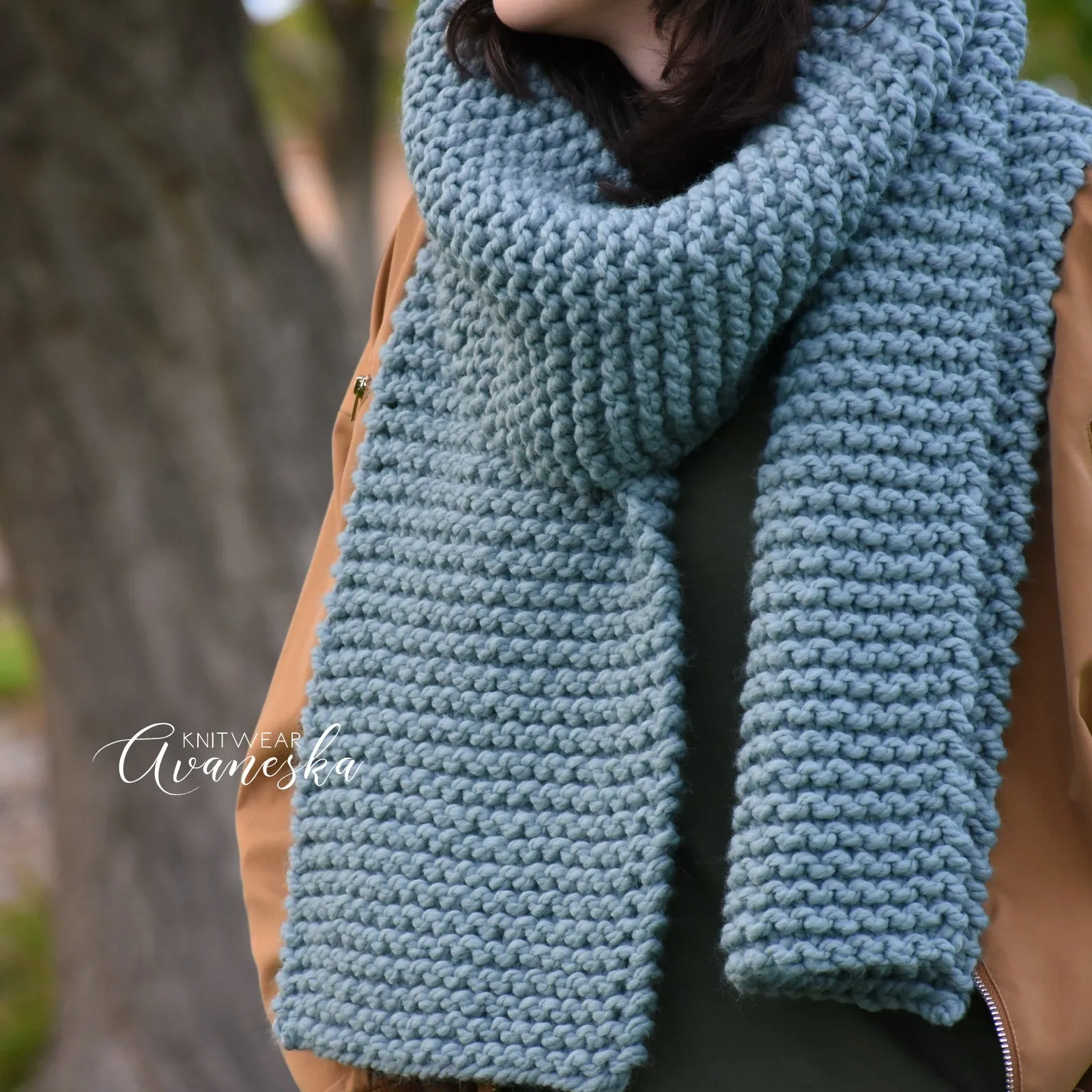 Chunky Long Scarf | THE CAMBRIDGE