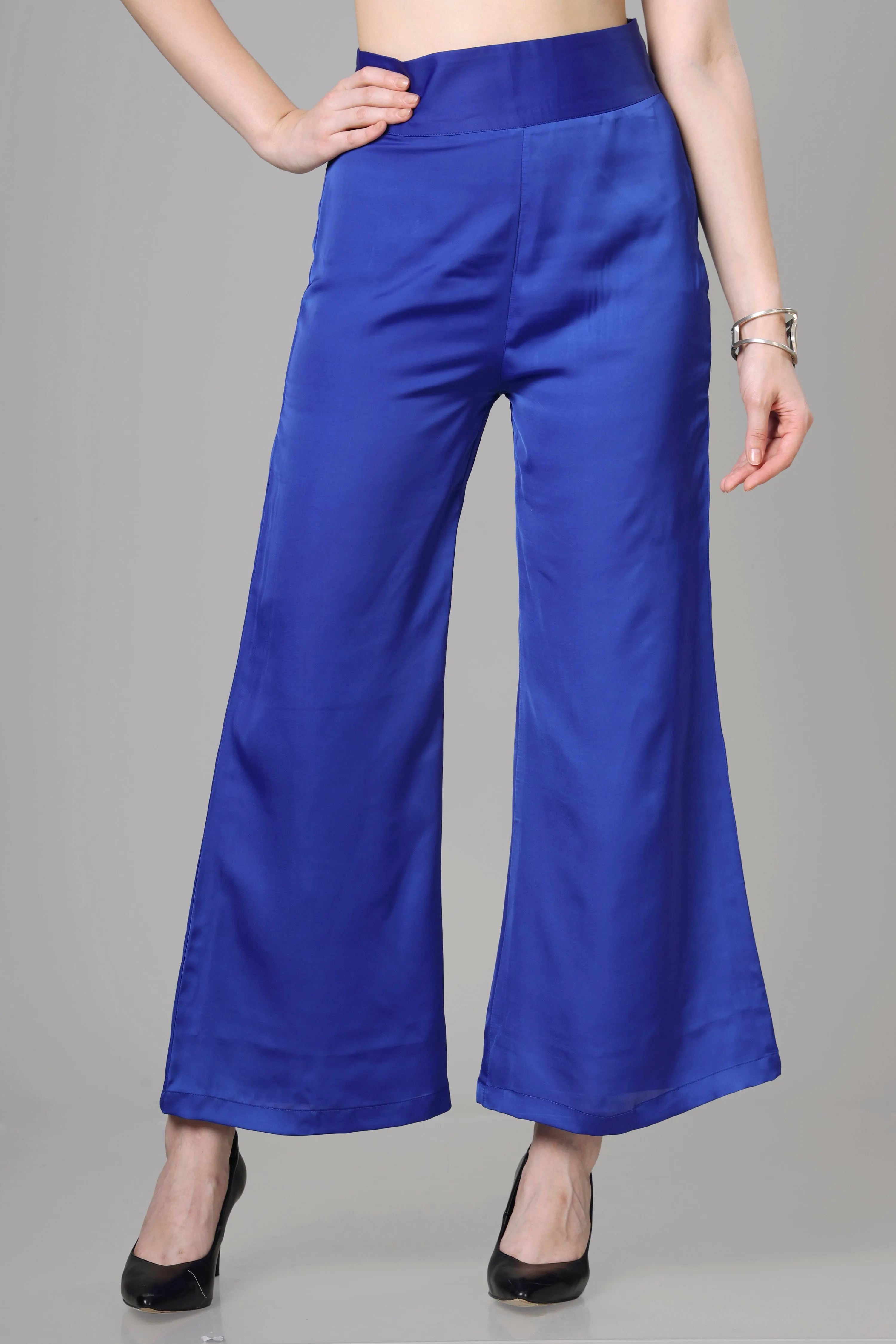 Classic Blue Vintage Women's Trousers