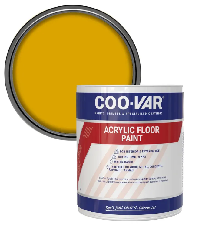 Coo-Var Acrylic Floor Paint