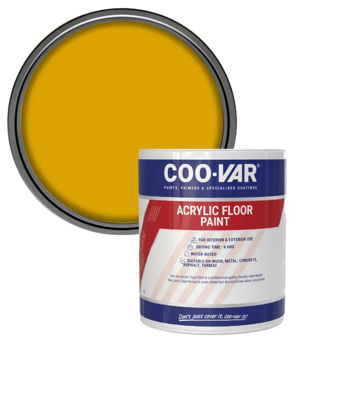 Coo-Var Acrylic Floor Paint