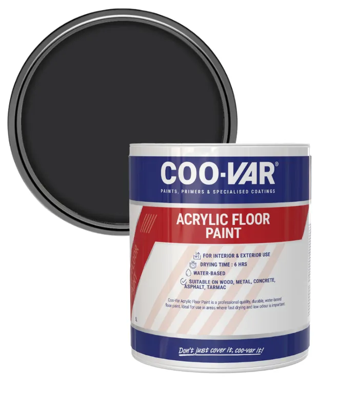 Coo-Var Acrylic Floor Paint