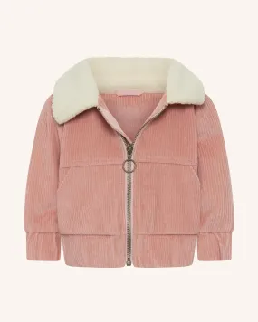 Corduroy Sherpa Collar Jacket