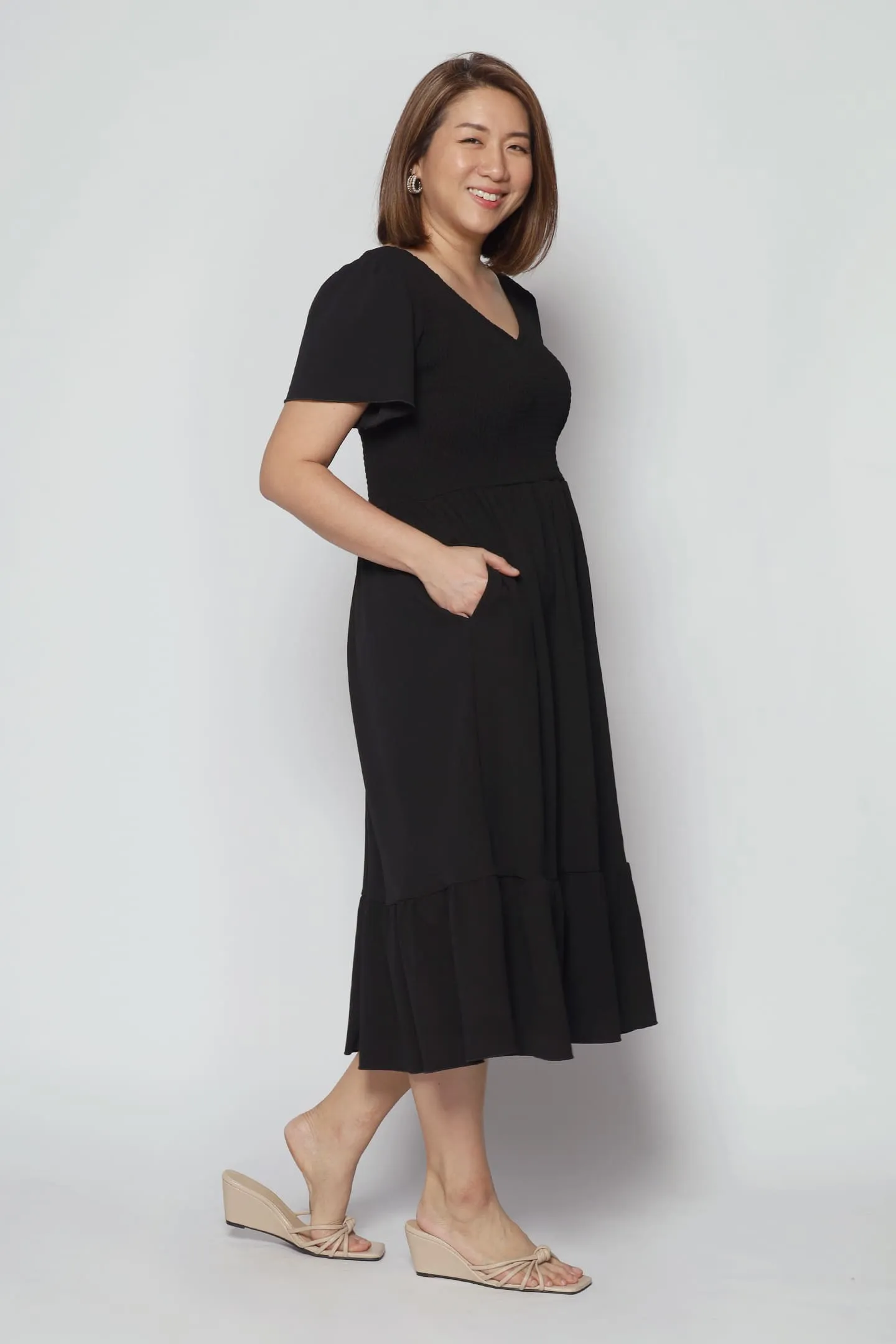 Coreen Dress in Black