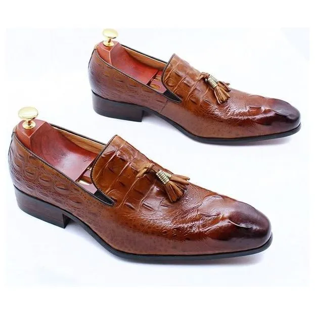 CrocTex Slip On Tassel Dress Shoes