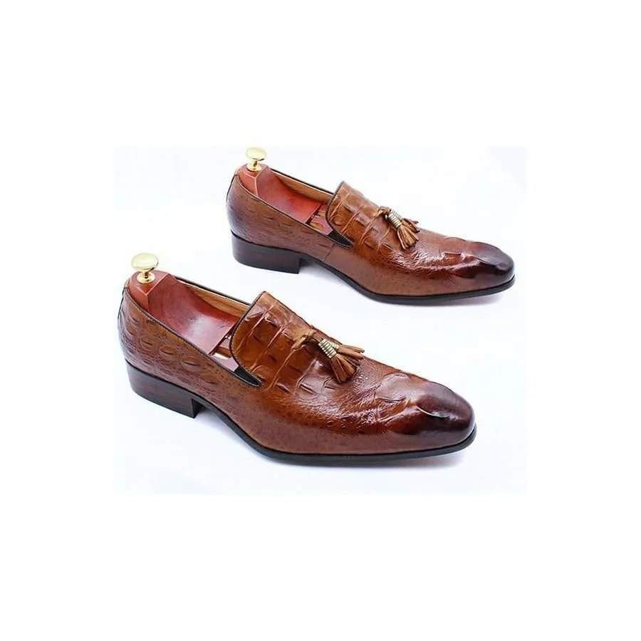 CrocTex Slip On Tassel Dress Shoes