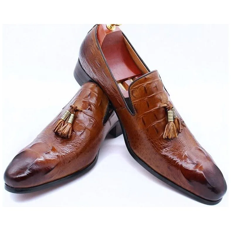 CrocTex Slip On Tassel Dress Shoes