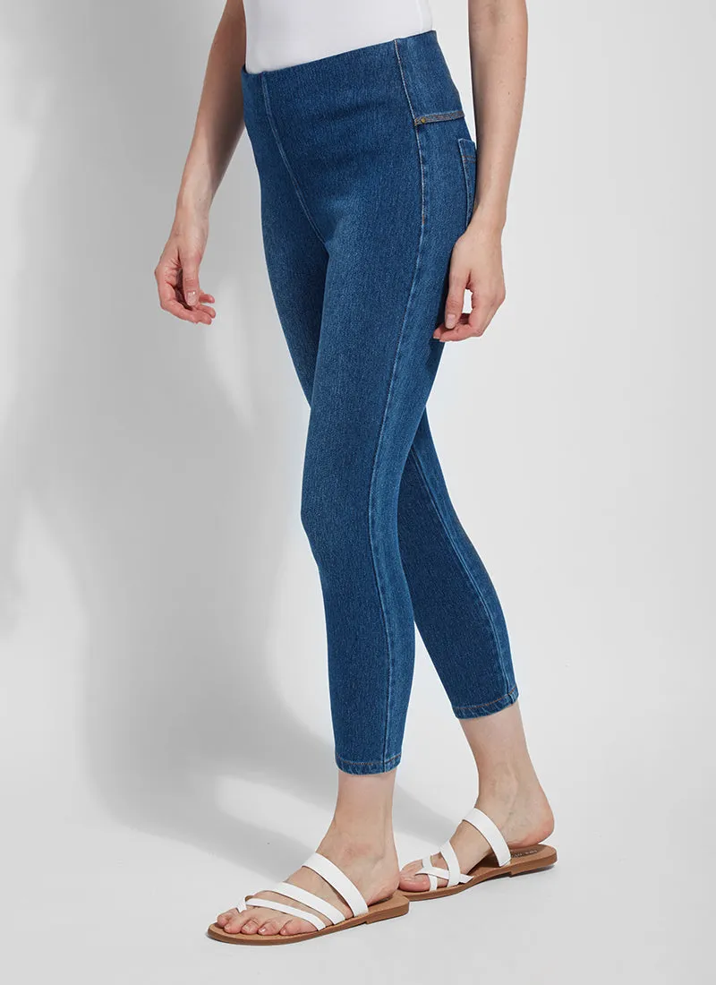 Cropped Toothpick Denim (Plus Size, 24.5" Inseam)