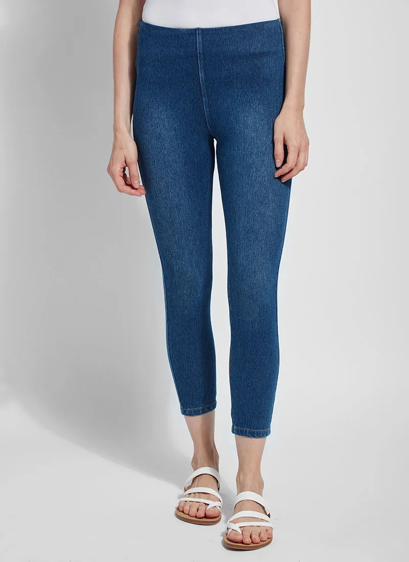 Cropped Toothpick Denim (Plus Size, 24.5" Inseam)