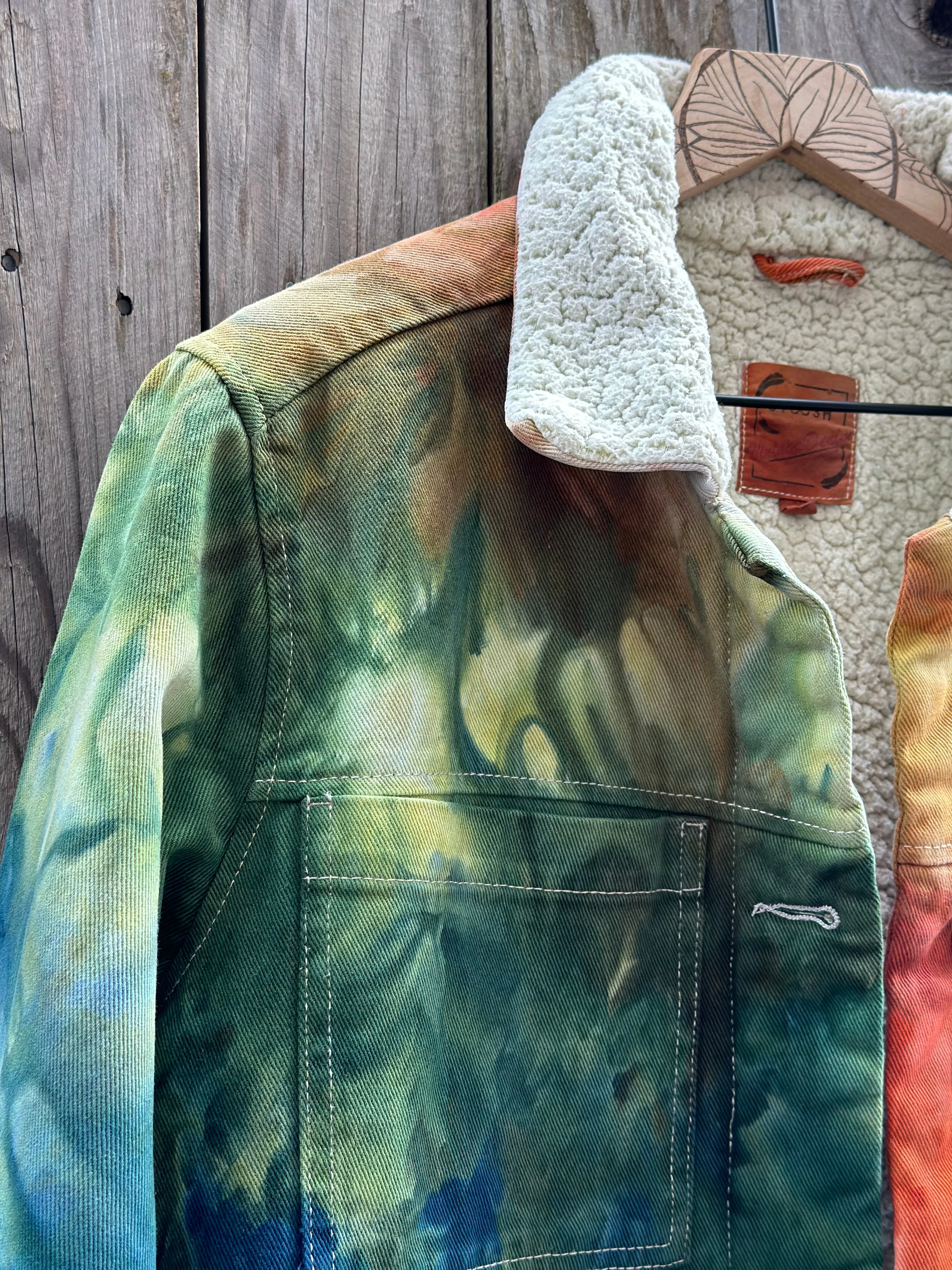 Custom Sherpa Lined Jacket for Jesse